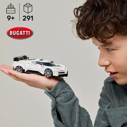 Miniatura 2 de LEGO Speed Champions Bugatti Centodieci Hyper Sports Car Toy – Kit de modelo y juguete de simulación para niños y niñas, a partir de 9 años – Kit