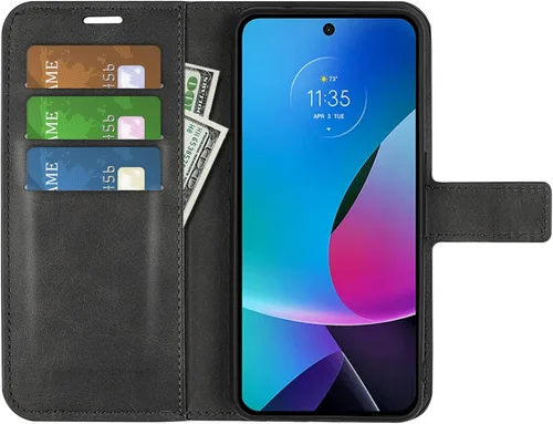 Miniatura 2 de Funda con tapa para Motorola Moto G Play 2023, cartera de piel sintética, funda protectora magnética para teléfono celular para Moto G Power 2022