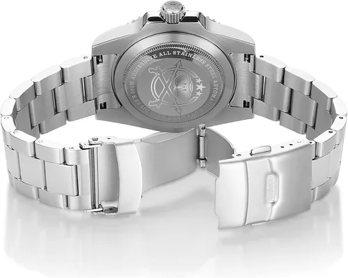 Miniatura 5 de ADDIESDIVE Reloj de buceo automático estéril para hombres Surf Dial pulsera de acero inoxidable MY-H3-2