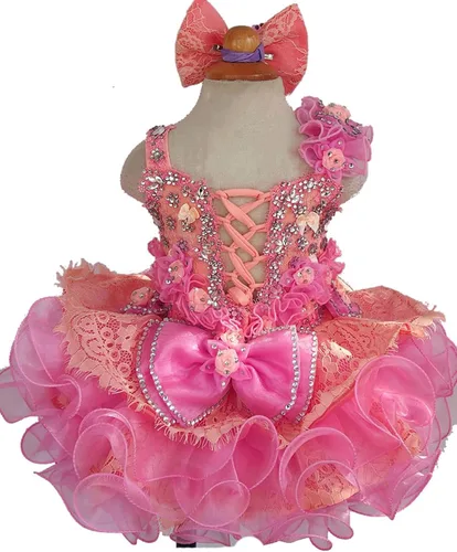 Miniatura 6 de Jenniferwu Vestidos hechos a mano, vestidos de cumpleaños, vestido de princesa para niñas