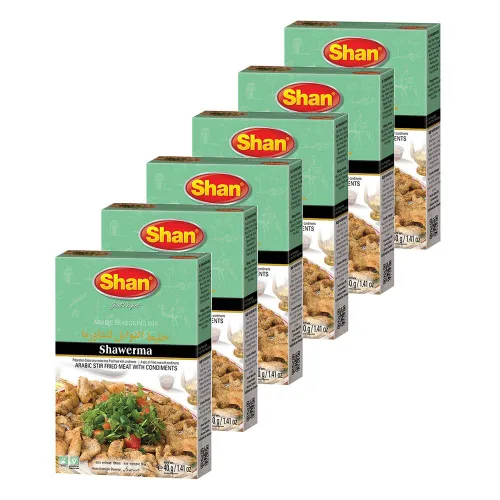 Miniatura 196 de Shan Korma Recipe and Seasoning Mix 1.76 oz (50g) - Spice Powder for Traditional Meat in Yogurt Sauce - Suitable for Vegetarians - Airtight Bag in a