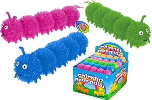 Toysmith Colorido juego de fiesta de bolas acolchadas de oruga (colores surtidos) por Toysmith