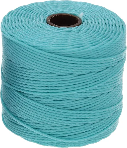 Miniatura 17 de The Beadsmith S-Lon - Cordón de nailon trenzado de 0.020 in para cuerda, color rojo oscuro, TEX210, carrete de 77 yardas