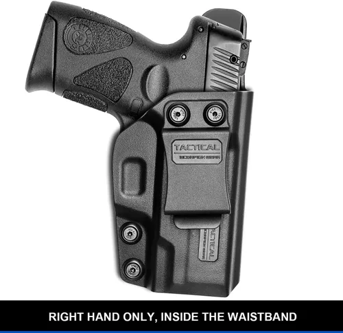 Miniatura 6 de Tactical Scorpion Gear Polímero oculto (IWB) Inclinación y retención Funda interior de los pantalones: se adapta a Taurus Millennium G2 PT111