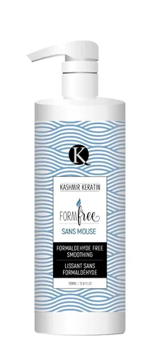 Kashmir Keratin, Tratamiento capilar de queratina de 33.8 onzas, sin formas, 0% formaldehído, suaviza el encrespamiento y sin humos, reduce el 90%