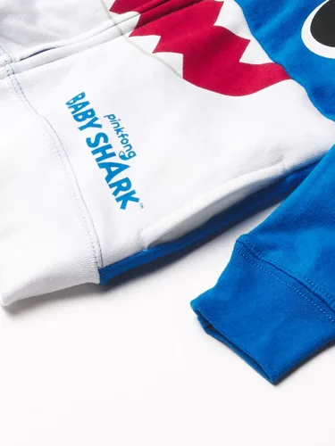 Miniatura 4 de Pinkfong - Sudadera con capucha con cremallera para bebé, diseño de tiburón, color azul