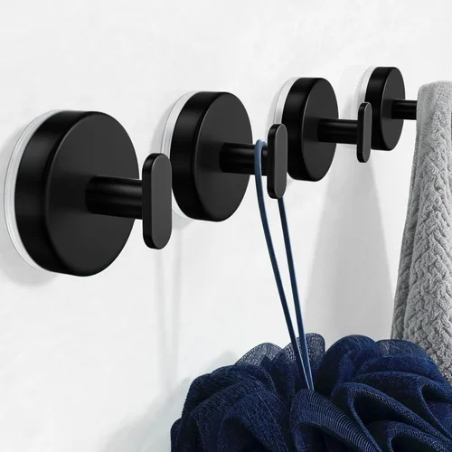 pickpiff - Ganchos de ventosa para ducha: colgador de pared de 15 LB de resistencia para baño, puerta delantera, vidrio, ventana, RV, soporte para