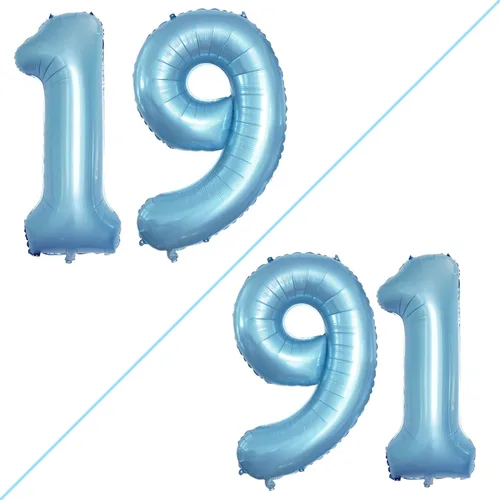 Miniatura 300 de Goer, conjunto de globos de papel aluminio para decoraciones de cumpleaños, globos de las letras de feliz cumpleaños y de números Oro