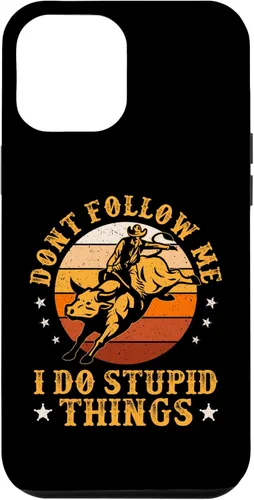 Miniatura 64 de Carcasa vintage para iPhone XS Max Don't Follow Me I Do Stupid Things