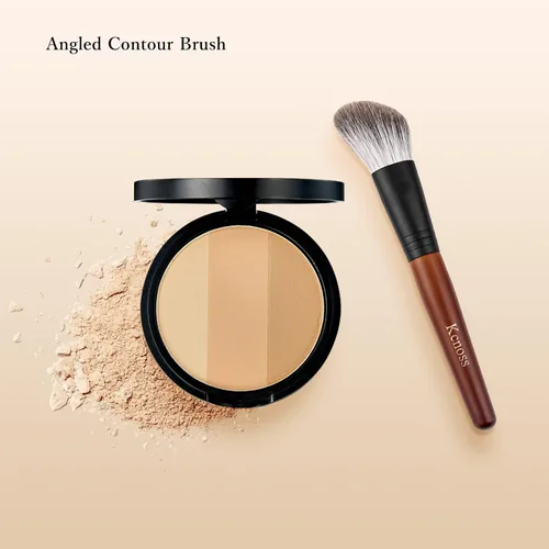 Miniatura 2 de Brocha de contorno para brochas de maquillaje facial en polvo, contorno y definición, perfecto para polvo de contorno, rubor, bronceador