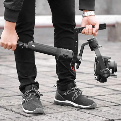 Miniatura 4 de Agarre de mano de cardán, soporte de extensión con cordón, soporte de extensión para monitor de montaje flash, extensor de mango compatible con DJI