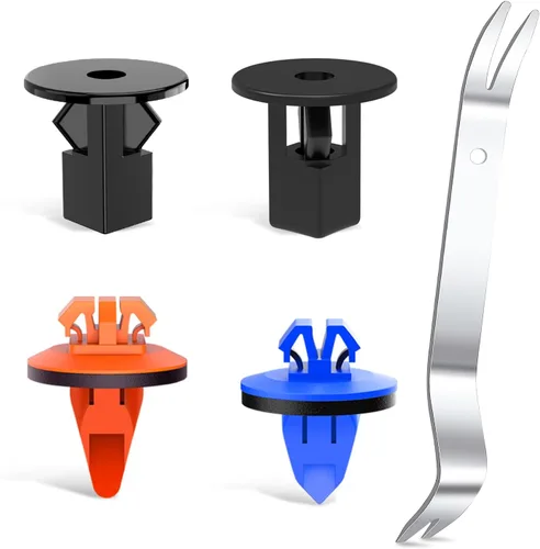Miniatura 13 de Nilight 120 piezas de clips de retención de automóvil, 0.197 in, 0.236 in, 0.276 in, 0.354 in, 0.394 in, tornillos de expansión de repuesto, clips