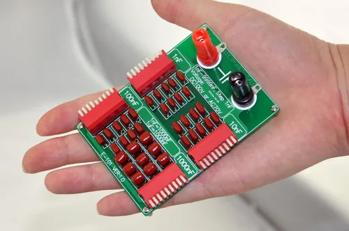 Miniatura 2 de Electronics-Salon Placa de condensador programable de cuatro décadas de 1nF a 9999nF Step-1nF.