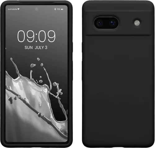 Miniatura 275 de kwmobile Funda Compatible con Google Pixel 6 Pro - Funda de Teléfono de Silicona TPU con Acabado Suave - Azul Caribe