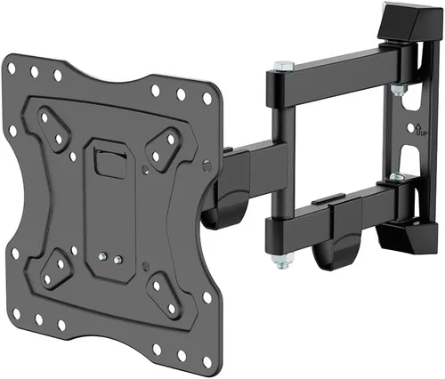 ELG Soporte de pared articulado de movimiento completo para TV con giro, inclinación y extensión para televisores de 12-42" de hasta 66.1 libras,