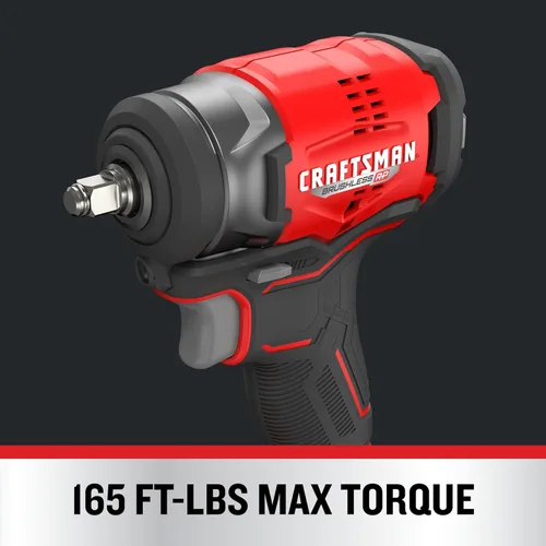 Miniatura 3 de CRAFTSMAN V20 RP - Llave de impacto inalámbrica, transmisión de 3/8 pulgadas, solo herramienta (CMCF911B)