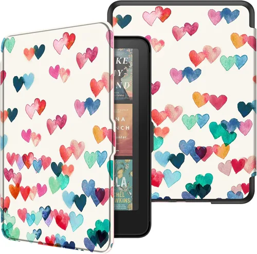 Miniatura 32 de Fintie Funda para Kindle Paperwhite de 7" (12ª generación, 2024) y Kindle Colorsoft - Funda protectora de piel sintética delgada y ligera