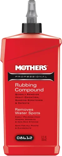 Mothers Professional compuesto para fregar - 12 onzas., 12 onzas