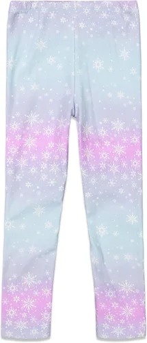 Miniatura 2 de Disney Frozen Olaf Princess Anna Queen Elsa - Conjunto de sudadera con capucha y leggings de forro polar para niñas pequeñas y grandes