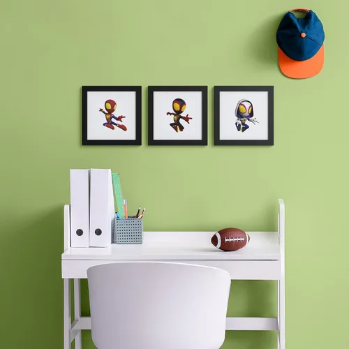 Miniatura 7 de Trends International Gallery Pops Marvel Spidey and His Amazing Friends - Póster de pared con diseño de araña fantasma, 12.00 x 12.00 pulgadas