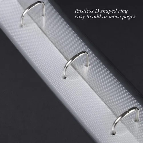 Miniatura 5 de 1DOT2 8x8 DIY pequeño álbum de recortes con 3 anillas, álbum de fotos, diario con 30 fundas de plástico, 60 páginas y cubierta de tela para bebé