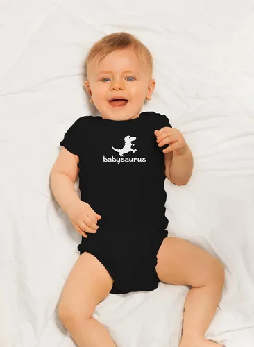 Miniatura 4 de Crazy Bros Tees Babysaurus - Body de una pieza para bebé con diseño de dinosaurio
