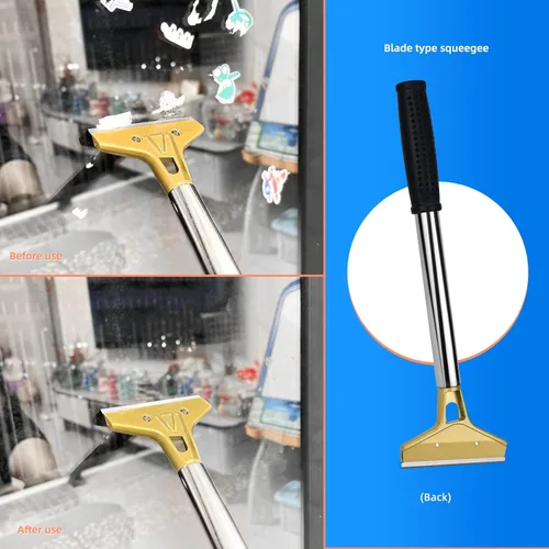 Miniatura 6 de EHDIS Rascador de parrilla plana para rascador de vidrio, cuchilla de metal de 4 pulgadas para limpiar la plancha y parrilla superior plana