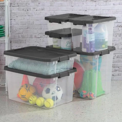 Miniatura 4 de Sterilite Caja Apilable Modular Transparente 30QT 14733V06