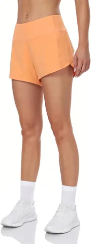 Miniatura 3 de HeyNuts Focus Running Shorts for Women, Mid Waisted Athletic Shorts with Liner Workout Shorts with Zipper Pocket 4