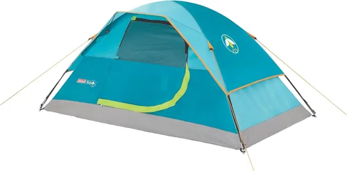 Miniatura 7 de Coleman Kids Wonder Lake Tent with Rainfly, Sets Up in About 10 Minutes, 2-Person Glow-in-The-Dark Tent for Campsite, Backyard, or