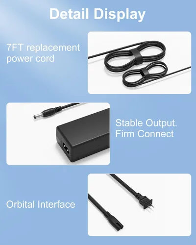 Miniatura 3 de Cargador eléctrico de 42 V para scooter Hiboy compatible con Hiboy S2 Pro, S2 Lite, S2, KS4, KS4 Pro, NEX, NEX3, NEX5, Max, Max3, Max V2 Scooter