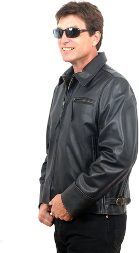 Miniatura 4 de USA Made Highwayman Chaqueta de cuero