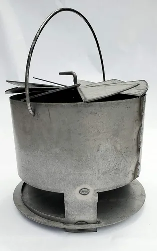 Miniatura 3 de Hunsaker Vortex - Cesta de carbón para cocinas WSM y de tambor de 22.5 pulgadas, acero resistente de calibre 14, fabricada en Estados Unidos