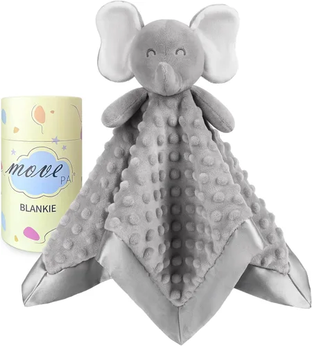 Miniatura 12 de Manta de seguridad para bebé, manta suave de juguete para niñas, juguete para acurrucarse, regalo para recién nacido, 2 unidades, manta para bebés