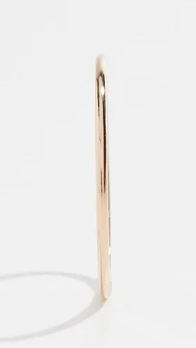 Miniatura 5 de Zoe Chicco Anillo de banda fina de oro de 14 quilates para mujer, Metal, No aplicable