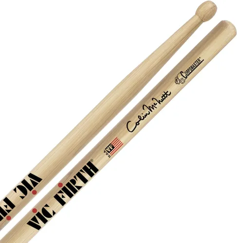 Miniatura 2 de Vic Firth Corpsmaster - Baqueta para redoblante con firma de Jeff Queen Solo Stick