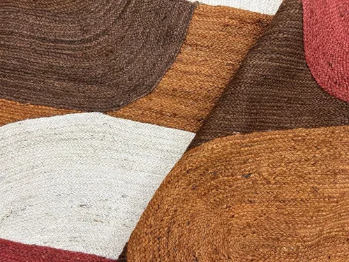 Miniatura 2 de Collection - Alfombra de pasillo de yute hecha a mano de 3 x 10 pies para cocina, pasillo, alfombra de fibra natural, alfombra decorativa de yute
