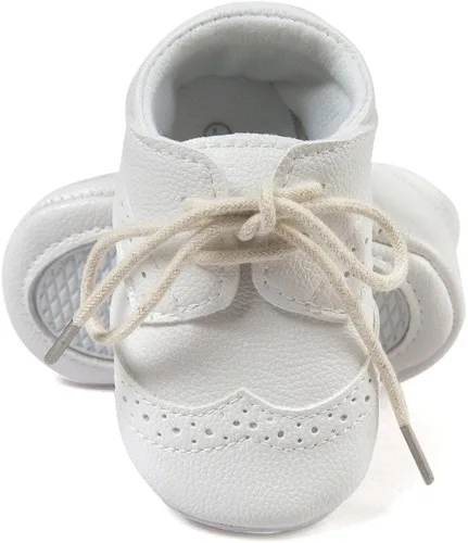 Miniatura 3 de ESTAMICO Zapatos para bebés niños Prewalker PU Sneakers