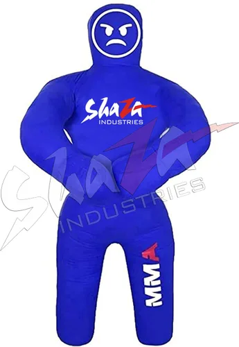Miniatura 7 de Shaza Grappling - Maniquí de lucha para niños para fitness y entrenamiento, postura, golpe y lanzamiento de 39.4 in. Maniquí de boxeo para MMA
