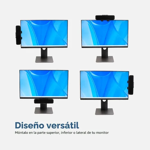 Miniatura 4 de Cyber Acoustics Barra de Altavoces USB y Bluetooth (CA-2890BT) – Altavoz Alimentado por USB con Micrófono para PC y Bluetooth para Conectar