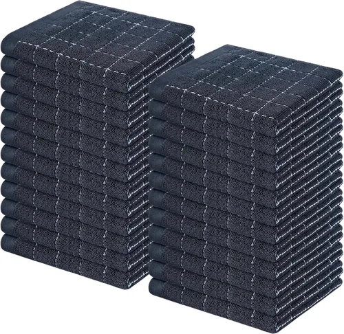 Miniatura 114 de Homaxy Paños de cocina 100% algodón de felpa, toallas de cocina ultra suaves y absorbentes para la cocina, adecuadas para secar y lavar platos