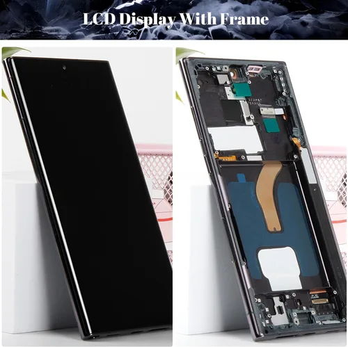 Miniatura 3 de OLED para S22 Ultra 5G Pantalla Reemplazo para Samsung Galaxy S22 Ultra 5G LCD para Samsung S22 Ultra 5G Pantalla SM-S908 SM-S908B Digitalizador