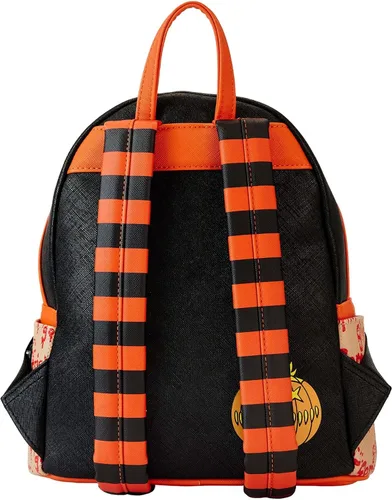 Miniatura 3 de Loungefly Trick 'r Treat Sam Pumpkin Cosplay Mini Mochila Mochilas de Halloween, Beige Bronceado, Classic
