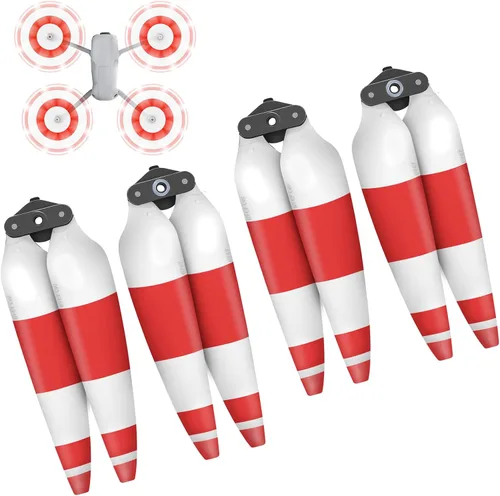 Miniatura 9 de Air 3 / Air 3s Hélices de bajo ruido para DJI Air 3 Cámara Control remoto Drone RC Accesorios Reemplazo de accesorios de repuesto plateado