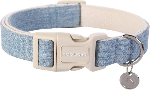 Miniatura 17 de DOGWONG Collar de perro de San Valentín, collar de perro con estampado de corazones para perros grandes, lindos collares de primavera, hembra