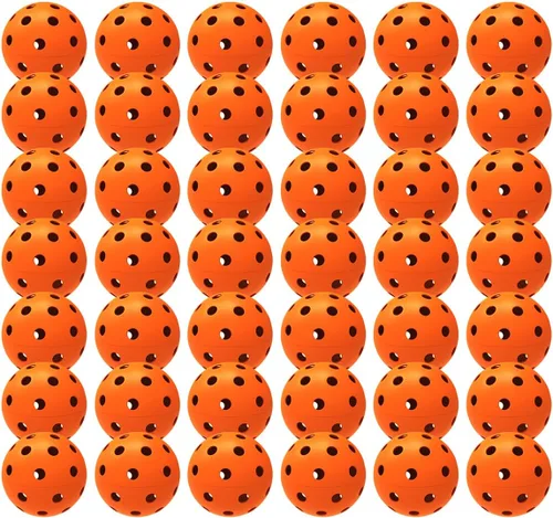 Miniatura 17 de Paquete de 6 pelotas de pickleball deportivas para exteriores - 40 pelotas de pickleball - Bolas de pickleball de EE. UU. aprobadas por USAPA
