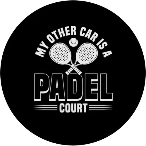 Miniatura 3 de My Other Car is A Padel Racquet Paddle PopSockets Adhesive PopGrip