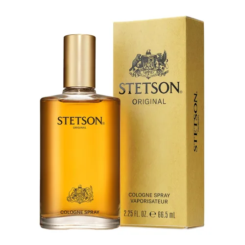 Stetson Original – Colonia para hombres – Aroma clásico, amaderado y masculino con notas de fragancia de cítricos, pachulí y haba tonka – 2.25 onzas