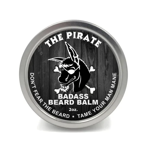 Miniatura 15 de Badass Beard Care Bálsamo para barba The Havana Haze, 2 onzas, todos los ingredientes naturales, mantiene la barba y el bigote llenos, suave