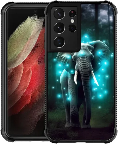 Miniatura 595 de CARLOCA Funda compatible con Samsung Galaxy S22 Ultra, diseño gráfico de Star Howling Wolfs Samsung Galaxy S22 Ultra, diseño gráfico, a prueba